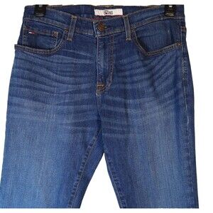Tommy Hilfiger Denim Blue Jeans Straight Leg Men's Size 31/32 Great Condition